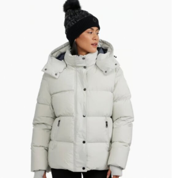 PAJAR Adhara Women's Boxy Fit Puffer Jacket Silver (light grey) M - Picture 1 of 1